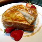 Banana & walnut stuffed french toast Banana & walnut stuffed french toast picture